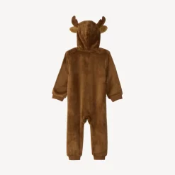 Surpyjama ludique renne de Noël en sherpa pour bébé garçon