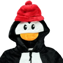 Surpyjama pingouin en sherpa