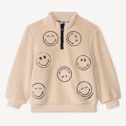 Sweat camionneur en sherpa SmileyWorld pour garçon