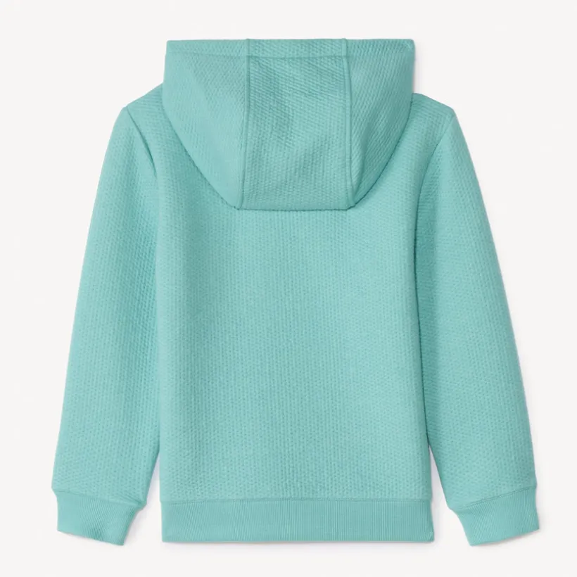 Sweat à capuche en molleton avec broderie fantaisie pour garçon