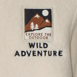 Sweat à capuche en sherpa pour garçon