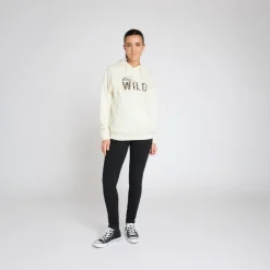 Sweat de grossesse et d'allaitement à zip print Wild