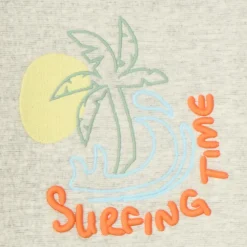 Sweat en molleton broderie surf pour bébé garçon
