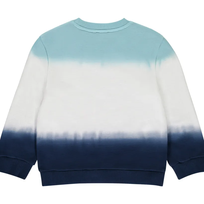 Sweat en molleton effet Tie and Dye fantaisie pour garçon