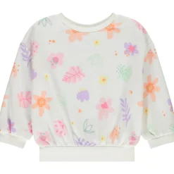 Sweat en molleton fantaisie pour bébé fille