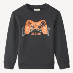 Sweat en molleton print fantaisie pour garçon