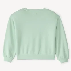 Sweat en molleton print fleuri pour fille