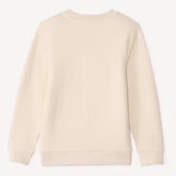 Sweat en molleton texturé fantaisie pour garçon