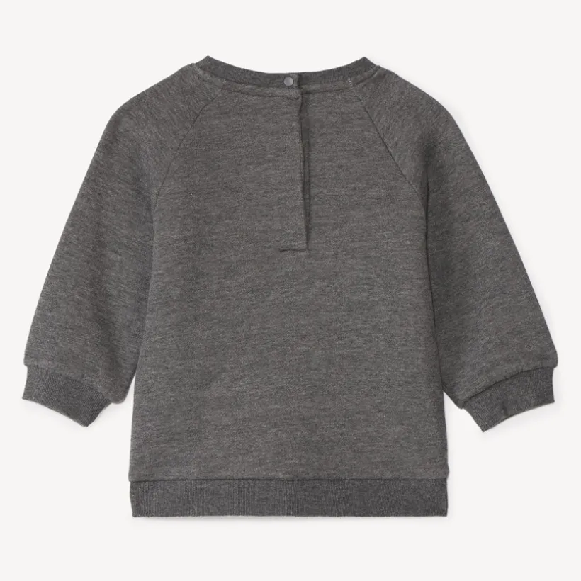 Sweat ludique bi-matière pour bébé garçon