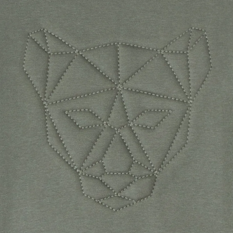 Sweat molleton avec animal surpiqué pour garçon
