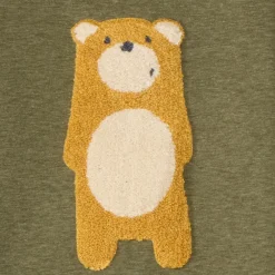 Sweat molleton avec broderie loop animal pour bébé garçon