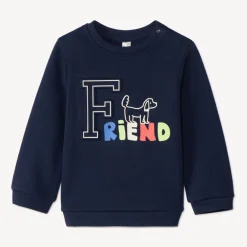 Sweat molleton avec print en relief pour bébé garçon