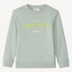 Sweat molleton avec puff print pour garçon