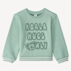 Sweat molleton bébé garçon print relief koala