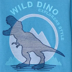 Sweat molleton brodé T-Rex pour garçon