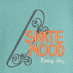 Sweat molleton capitonné motif skate pour bébé garçon