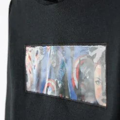 Sweat molleton à capuche et print Marvel pour garçon