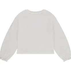 Sweat molleton court print hirondelle pour fille