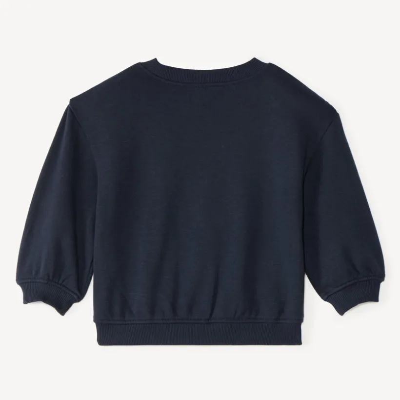 Sweat molleton oversize bébé garçon print fantaisie