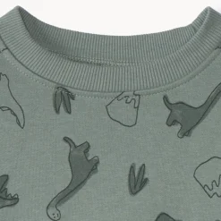Sweat molleton oversize imprimé animaux pour bébé garçon