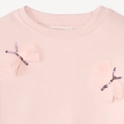 Sweat molleton oversize à papillons pour fille