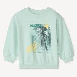 Sweat molleton oversize photoprinté pour bébé garçon