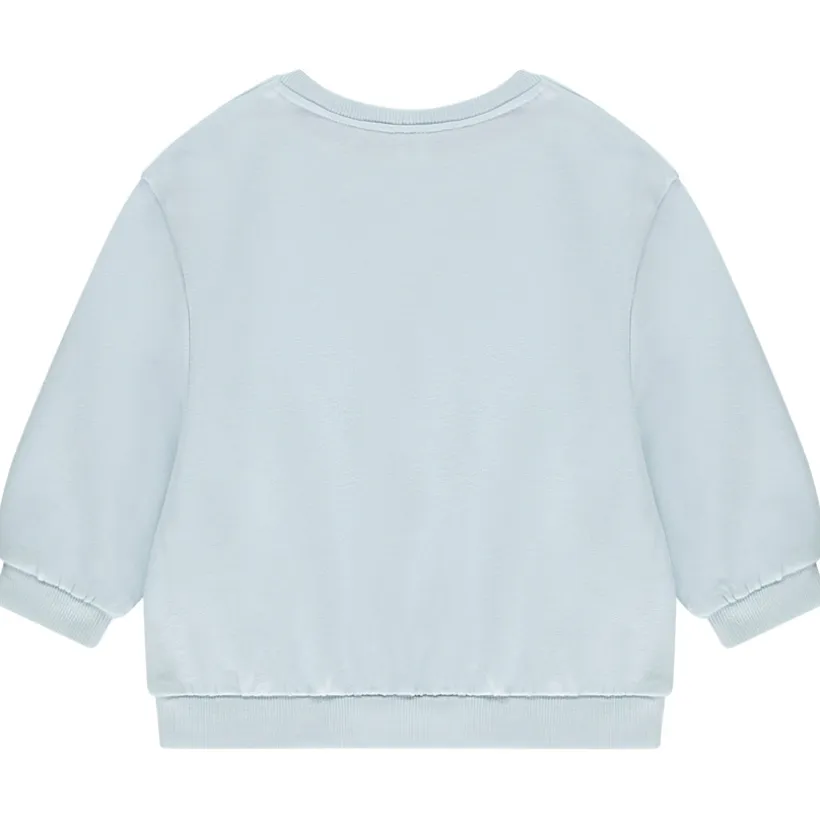 Sweat molleton oversize printé pour bébé fille