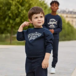 Sweat molleton oversize printé pour bébé garçon