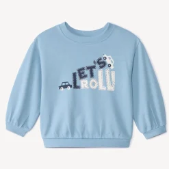 Sweat molleton oversize printé pour bébé garçon