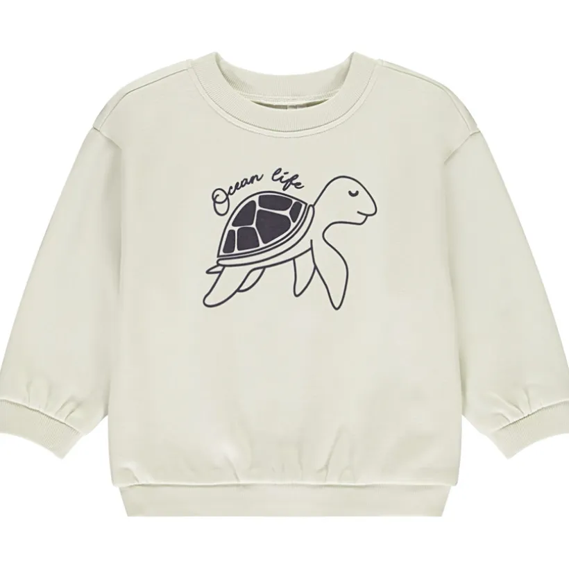 Sweat molleton oversize printé pour bébé garçon
