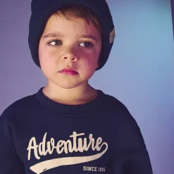 Sweat molleton oversize printé pour bébé garçon