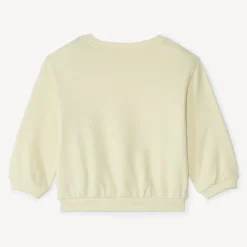 Sweat molleton oversize printé pour bébé fille
