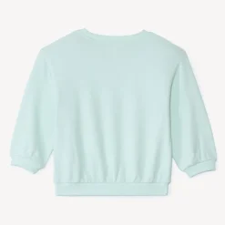 Sweat molleton oversize printé pour bébé fille