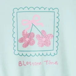 Sweat molleton oversize printé pour bébé fille