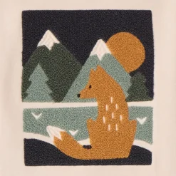 Sweat molleton à patch bouclettes pour garçon
