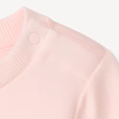 Sweat molleton à patchs bouclettes pour bébé fille