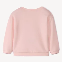 Sweat molleton print cœur 