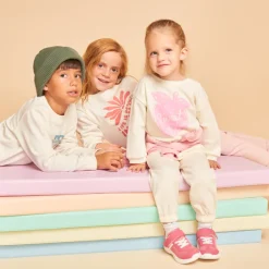 Sweat molleton print fraise pour bébé fille
