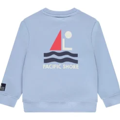 Sweat molleton printé à poche kangourou pour garçon