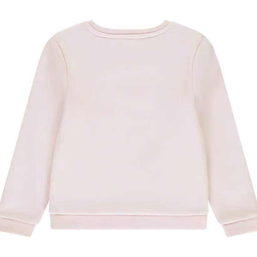 Sweat molleton printé pour fille