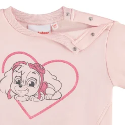 Sweat molleton rose print Pat Patrouille Skye pour bébé fille