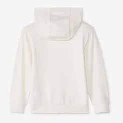 Sweat molleton uni à capuche pour garçon
