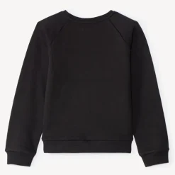 Sweat molleton uni fantaisie pour fille