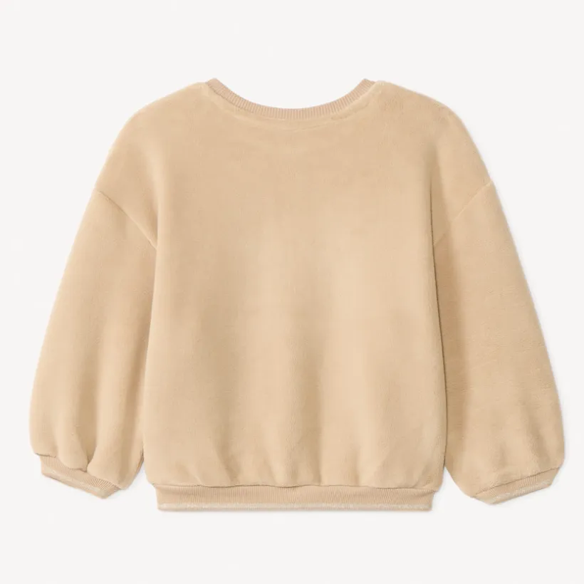 Sweat polaire oversize pour bébé fille