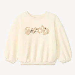 Sweat polaire oversize pour bébé fille