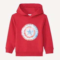 Sweat à print lenticulaire Captain America Marvel pour garçon