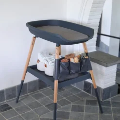Table à langer Balneo Shady Grey