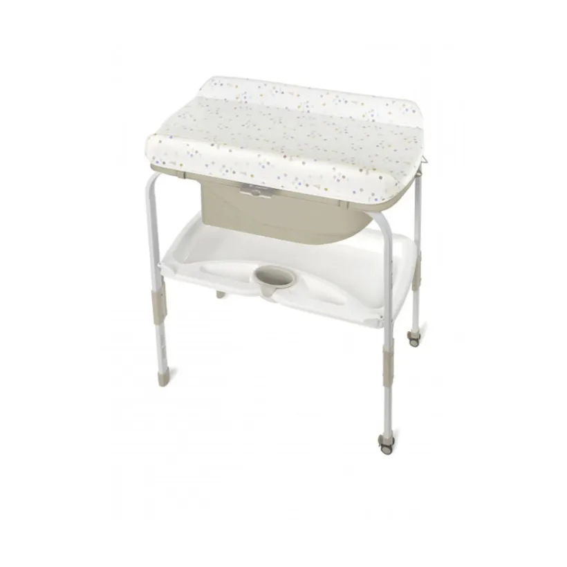 Table à langer combinée avec baignoire Flip iris