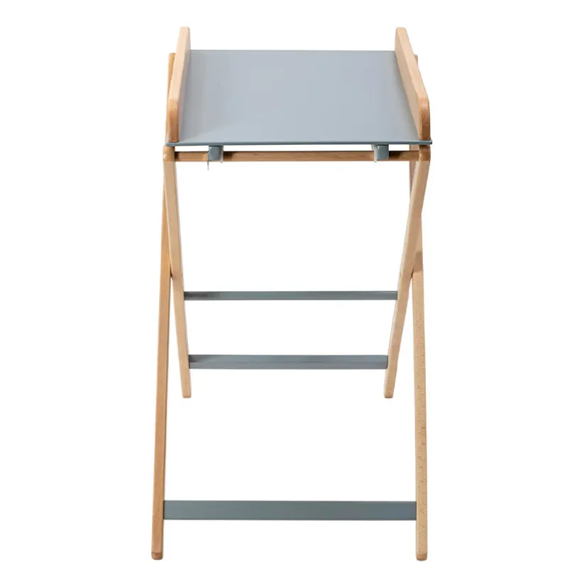Table à langer pliante Jade hybride bleu gris