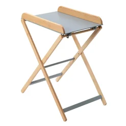 Table à langer pliante Jade hybride bleu gris